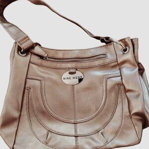 Rose Gold Nine West Bag Purse New